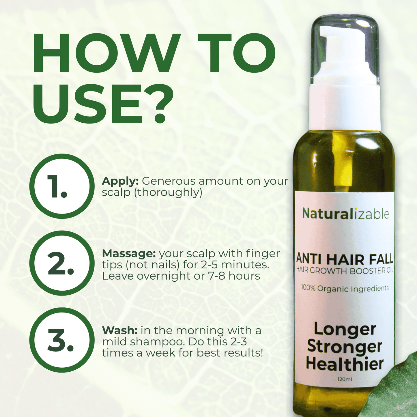 Anti Hairfall and Hair Growth Booster Oil