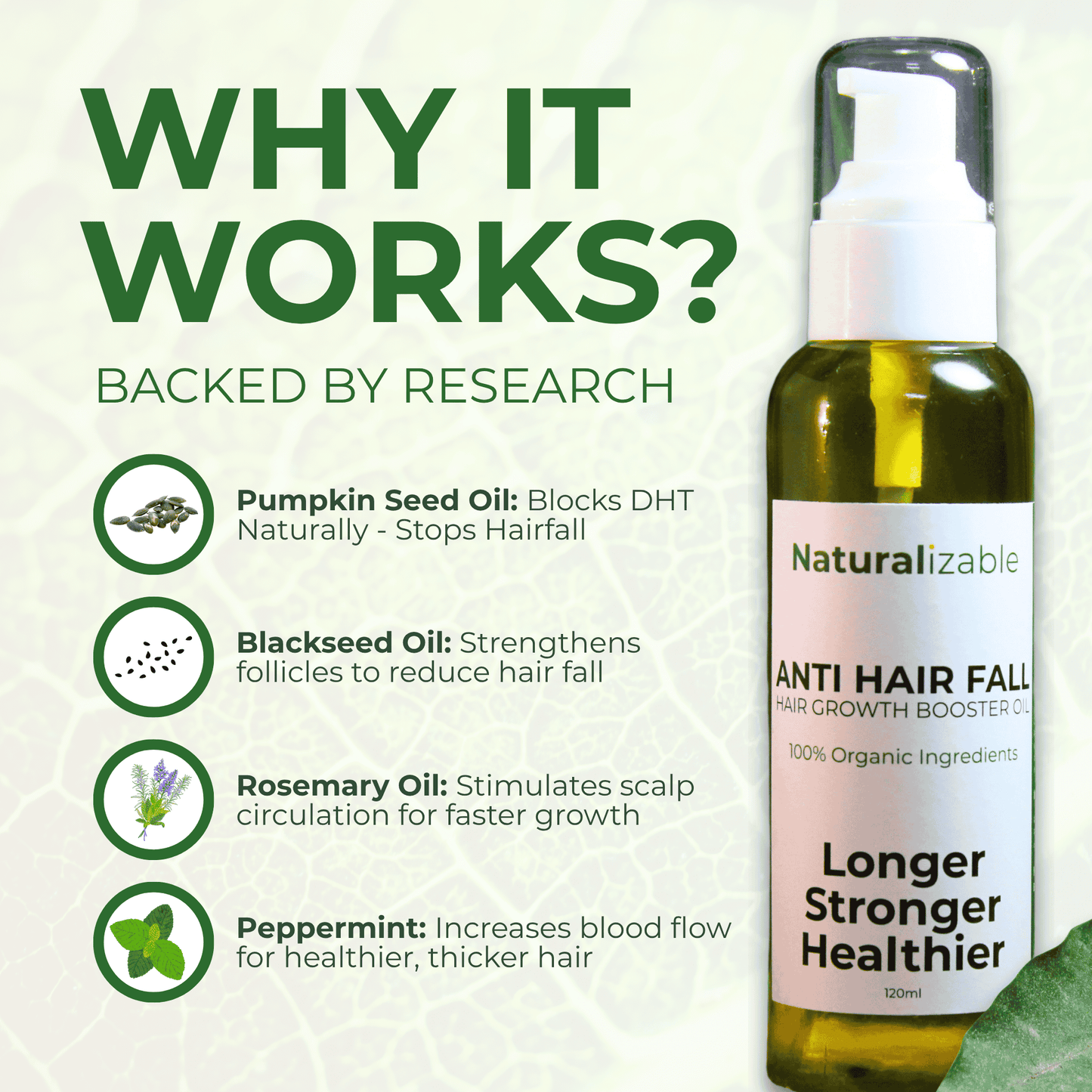 Anti Hairfall and Hair Growth Booster Oil